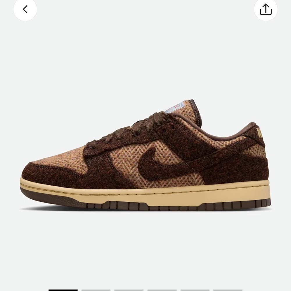Nike x Harris Tweed Dunk Low